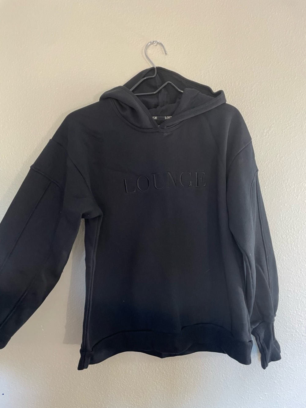 Lounge Black Women's Hoodie Sweater